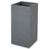Castorama Bac Carré Plastique Blooma Volcania Gris Foncé 38,7 X 38,7 X H. 80 Cm -Pot de fleurs Soldes bac carre plastique blooma volcania gris fonce 38 7 x 38 7 x h 80 cm3663602700258 01c
