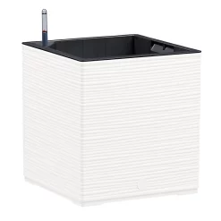 Castorama Bac Carré Poetic Casa Cosy 30 Blanc 29,9 X 29,9 X H.31,3 Cm