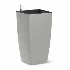 Castorama Bac Carré Poetic Casa Mat 30 Gris Soie 29,9 X 29,9 X H.57,4 Cm