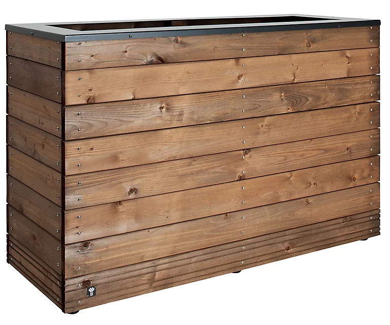 Castorama Bac Rectangle Bois Jardipolys Collectors 133L 3 Castorama Bac Rectangle Bois Jardipolys Collectors 133L