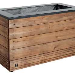 Castorama Bac Rectangle Bois Jardipolys Collectors 179L