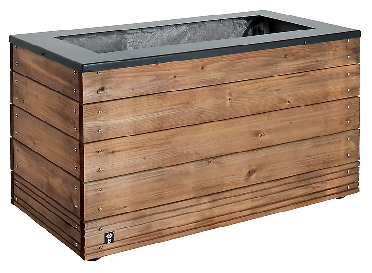 Castorama Bac Rectangle Bois Jardipolys Collectors 179L 3 Castorama Bac Rectangle Bois Jardipolys Collectors 179L