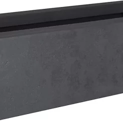 Castorama Balconnière Polypropylène EDA Basalt Up Anthracite 59 X 19,5 X H.22,8 Cm