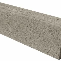 Castorama Bordurette Droite Gris Ciment 50 X 20 Cm, ép.50 Mm