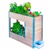 Castorama Carré Potager Composteur 75 X 35 X H.80 Cm -Pot de fleurs Soldes carre potager composteur 75 x 35 x h 80 cm3412764100105 01c FR CF