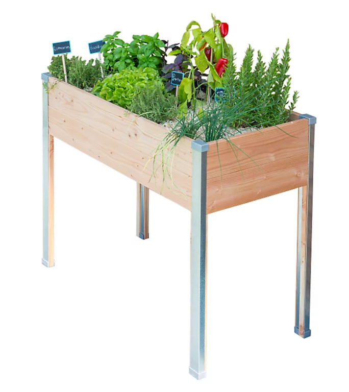 Castorama Carré Potager Sur Pieds Mon Petit Potager Design GM 100 X 45 X H.80 Cm 3 Castorama Carré Potager Sur Pieds Mon Petit Potager Design GM 100 X 45 X H.80 Cm