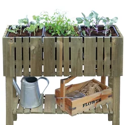 Castorama Carré Potager Surélevé Jardipolys Vertikal (petit Modèle)