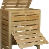 Castorama Composteur En Bois Jardipolys 400L -Pot de fleurs Soldes composteur en bois jardipolys 400l3443440100058 01c FR CF