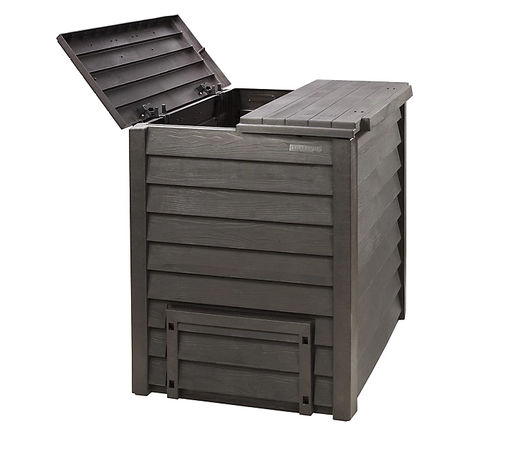 Castorama Composteur Garantia Thermo-Wood Brun 400L 3 Castorama Composteur Garantia Thermo-Wood Brun 400L