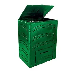 Castorama Composteur PEHD BELLIJARDIN Vert 500L