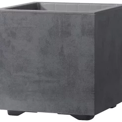 Castorama Cube à Réserve D'eau Plastique Deroma Millennium Anthracite 25 X 25 X H.25 Cm