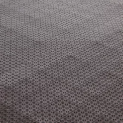 Castorama Dalle Plastique Marron Artor 55,5 X 55,5 Cm (x 2)