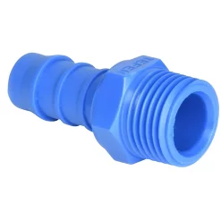 Castorama Embout Male Cannelé Poly ø20 Mm - 20/27