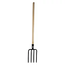 Castorama Fourche à Bêcher 4 Dents Manche Pomme