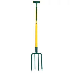 Castorama Fourche à Bêcher Leborgne à Douille 4 Dents Triangulaires 11mm Manche Béquille