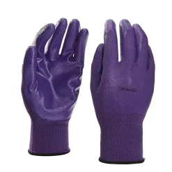 Castorama Gants Enduit Nitrile Lilas Verve - Taille 7 (S)