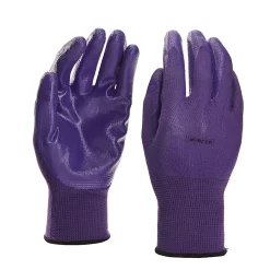 Castorama Gants Enduit Nitrile Lilas Verve - Taille 8 (M)