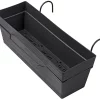Castorama Jardinière à Réserve D'eau + Support Deroma Save R Anthracite 49 X 29 X H.17.3cm -Pot de fleurs Soldes jardiniere a reserve d eau support deroma save r anthracite 49 x 29 x h 17 3cm0191942069931 01c FR CF