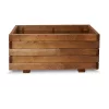 Castorama Jardinière Bois Blooma Bopha Marron 80 X 40 X H.35 Cm -Pot de fleurs Soldes jardiniere bois blooma bopha marron 80 x 40 x h 35 cm3663602701439 02c