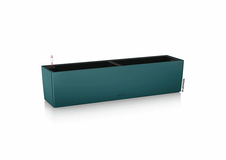 Castorama Jardinière Lechuza Color Bleu Pétrole 80 X 19 X H.19 Cm 3 Castorama Jardinière Lechuza Color Bleu Pétrole 80 X 19 X H.19 Cm