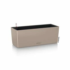 Castorama Jardinière Lechuza Color Brun Sable 50 X 19 X H.19 Cm