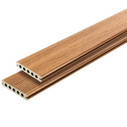 Castorama Lame De Terrasse Composite Teck GoodHome Hudson L.240 X L.12,7 Cm