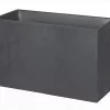 Castorama Muret BASALT Eda Anthracite 99,5 X 39,5 X H.60 Cm -Pot de fleurs Soldes muret basalt eda anthracite 99 5 x 39 5 x h 60 cm3086960259570 01c FR CF