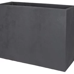 Castorama Muret Loft Polypropylène EDA Basalt Up Anthracite 78,5 X 29,5 X H.60 Cm