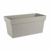 Castorama Muret Polypropylène Eda Toscane Taupe 80 X 36 X H.38 Cm -Pot de fleurs Soldes muret polypropylene eda toscane taupe 80 x 36 x h 38 cm3086960233679 03c