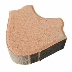 Castorama Pavé Autobloquant Blooma Crocus Saumon 19 X 17 Cm, ép.6 Cm