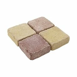 Castorama Pavé Blooma Antinéa Nuancé Clair 13,3 X 13,3 Cm, ép.5 Cm