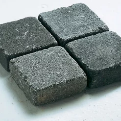 Castorama Pavé Blooma Antinéa Nuancé Gris 10 X 10 Cm, ép.3,7 Cm