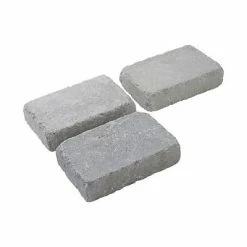 Castorama Pavé Blooma Antinéa Ton Pierre 13,3 X 20,3 Cm, ép.5 Cm (vendu Au M²)