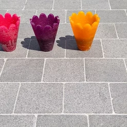 Castorama Pavé Granite Gris 10 X 10 X 5 Cm