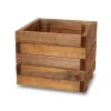 Castorama Pot Carré Bois Blooma Bopha Marron 40 X 40 X H.35 Cm -Pot de fleurs Soldes pot carre bois blooma bopha marron 40 x 40 x h 35 cm3663602701446 01c
