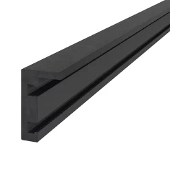 Castorama Profilé De Finition Composite Neva Anthracite L. 220 X L.4 X H. 5,2 Cm
