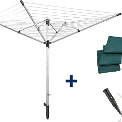 Castorama Séchoir Parapluie De Jardin 60 M Leifheit LinoLift 600 QuickStart
