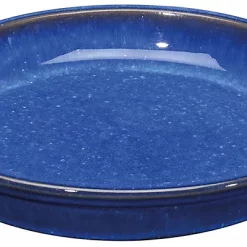 Castorama Soucoupe Bleu Terre Cuite ø22 Cm