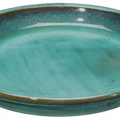 Castorama Soucoupe Terre Cuite Vert D'eau ø17 Cm