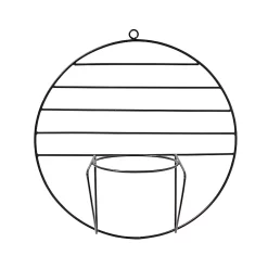 Castorama Support Pour Pot GoodHome Noir Ø40 Cm