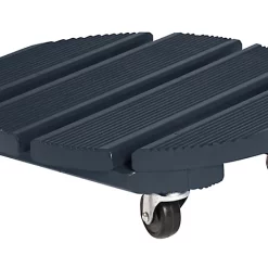 Castorama Support Roulant Pour Plante Roul'Bac Bois Anthracite D30cm