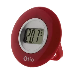 Castorama Thermomètre Digital Intérieur Otio Rouge