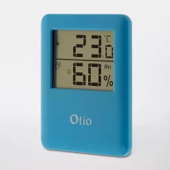 Castorama Thermomètre Hygromètre Digital Intérieur Otio Bleu